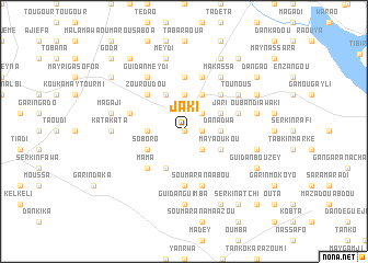 map of Jaki