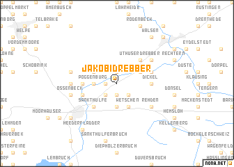 map of Jakobidrebber