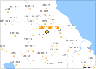 map of Jakobimõisa