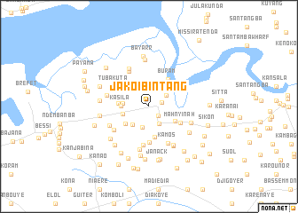 map of Jakoi Bintang
