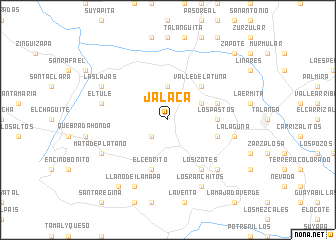 map of Jalaca