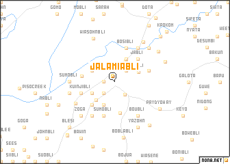 map of Jalamiabli