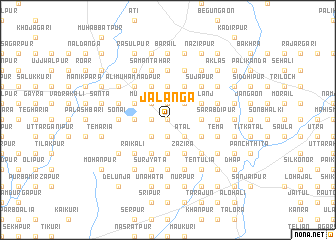 map of Jalanga