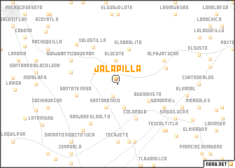 map of Jalapilla