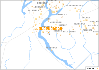 map of Jalāpur Dāda