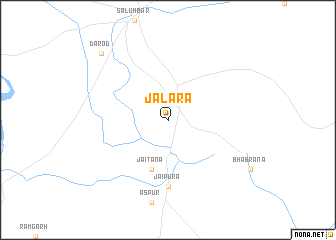 map of Jalāra