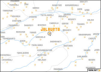 map of Jalaurtʼa