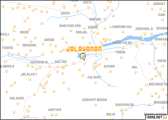 map of Jalawānān