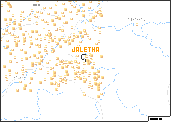 map of Jaletha