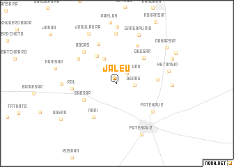 map of Jāleu