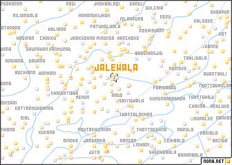 map of Jalewāla