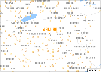 map of Jālhar
