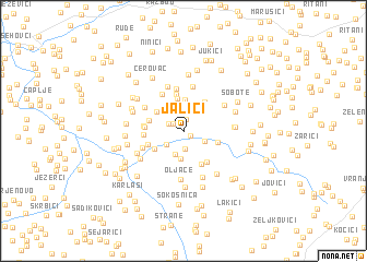 map of Jalići