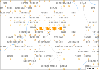 map of Jalingo Maiha