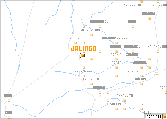 map of Jalingo