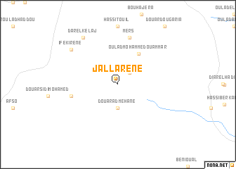 map of Jallarene