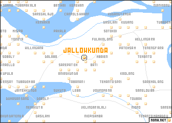 map of Jallow Kunda