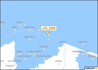 map of Jaloba