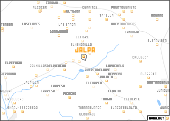 map of Jalpa