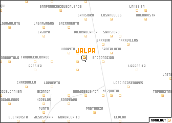 map of Jalpa