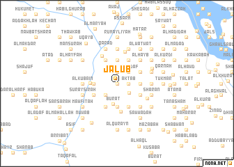 map of Jalūb