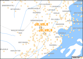 map of Jālwāla