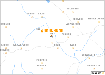 map of Jamachuma