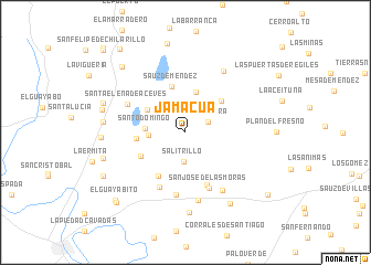 map of Jamacua