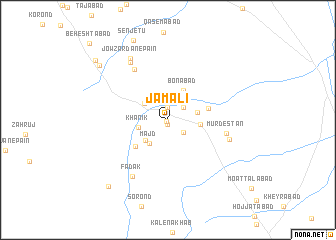 map of Jamālī