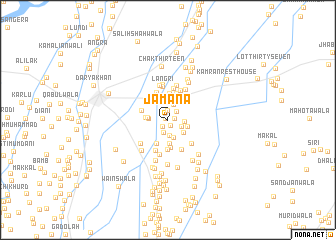 map of Jamana