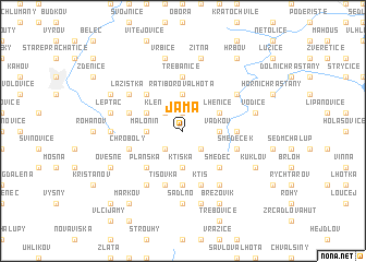 map of Jáma