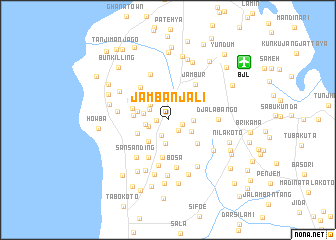 map of Jambanjali