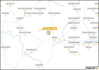 map of Jambéri