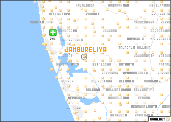 map of Jambureliya