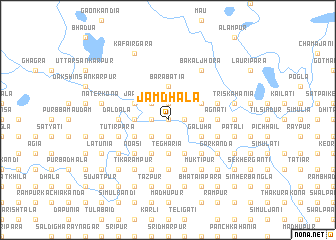 map of Jāmdhala