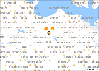 map of Jamel