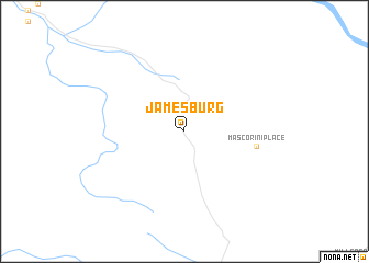 map of Jamesburg