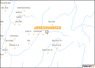 map of James Muhango