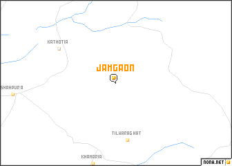 map of Jāmgaon