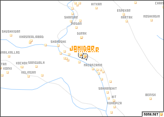 map of Jamīdar