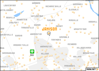 map of Jamison