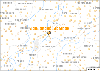 map of Jamjarah al Jadīdah