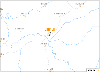map of Jamji