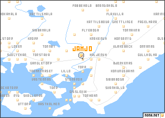 map of Jämjö