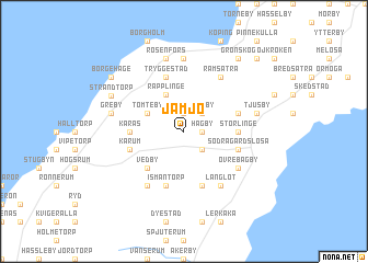 map of Jämjö