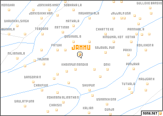 map of Jammu