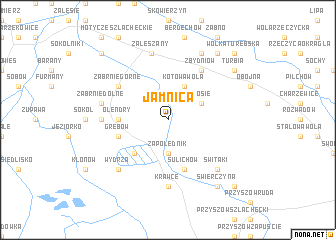 map of Jamnica
