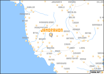 map of Jamorawon