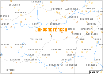 map of Jampangtengah