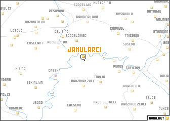 map of Jamularci